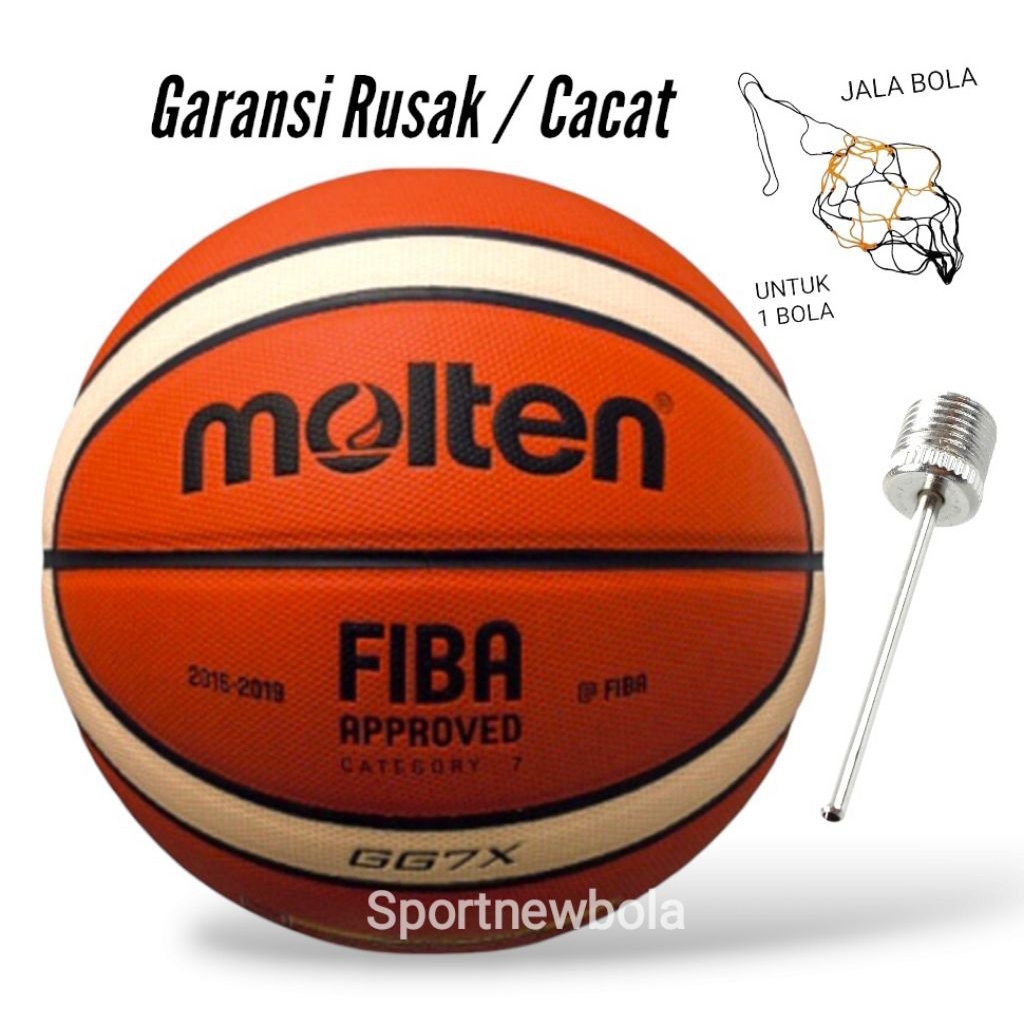 Bola Basket MOLTEN Original GG5X | GG6X | GG7X Bola Basket Size 5 Size 6 Size 7 Bola Molten Basket