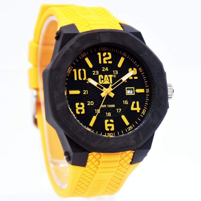 Jam Tangan Pria CAT LV.161 Rubber Strap