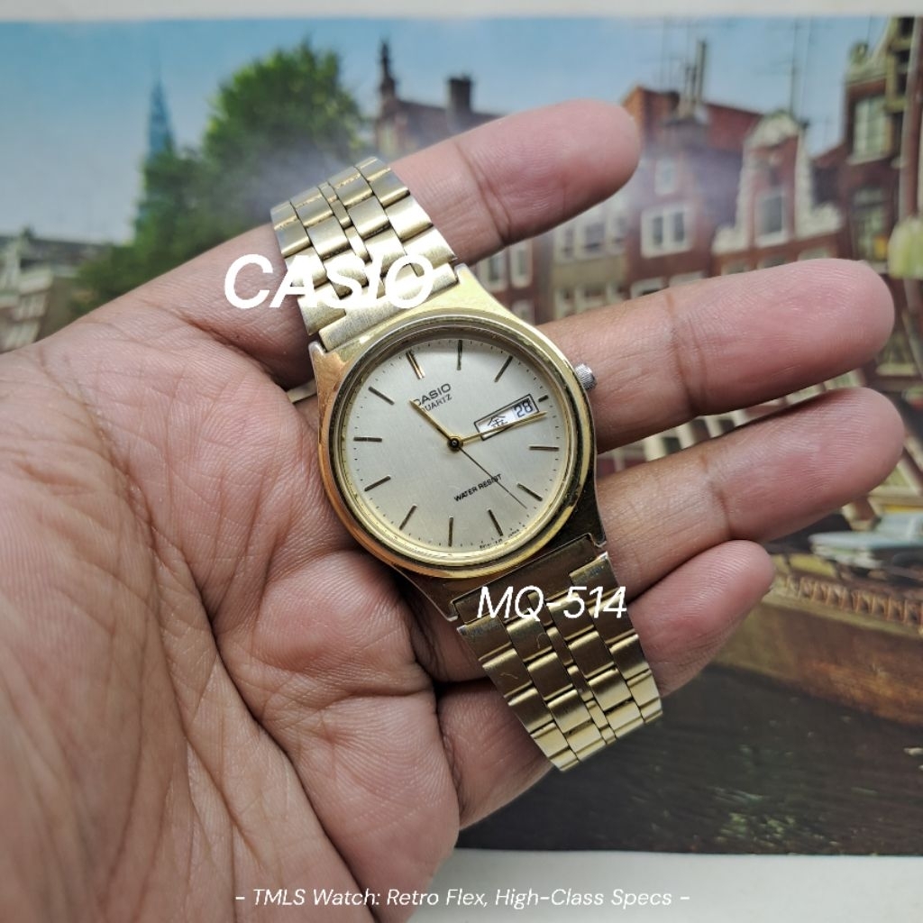 Jam Tangan Casio MQ 514 Japan Quartz Full Original