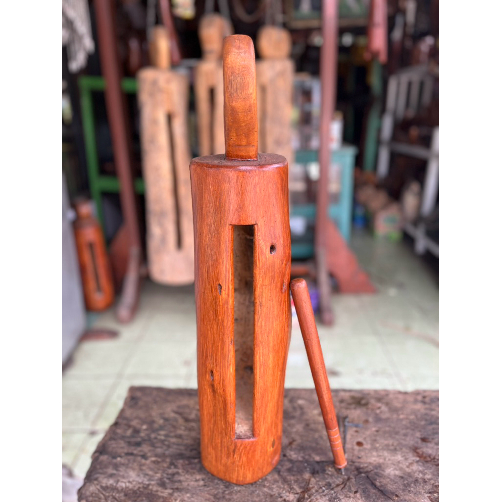 KENTONGAN KENTHONGAN KAYU NANGKA ALAT BEL LONCENG SIRINE TRADISIONAL