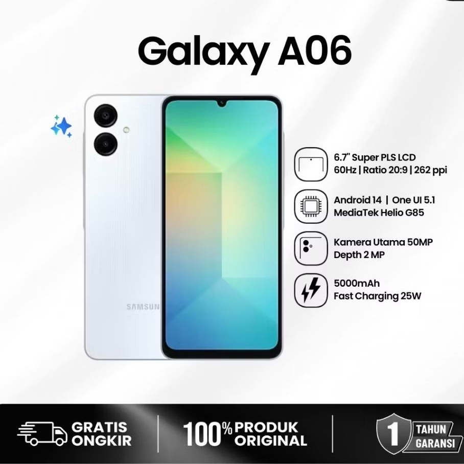 Samsung Galaxy A06 5G Resmi SEIN Second Original