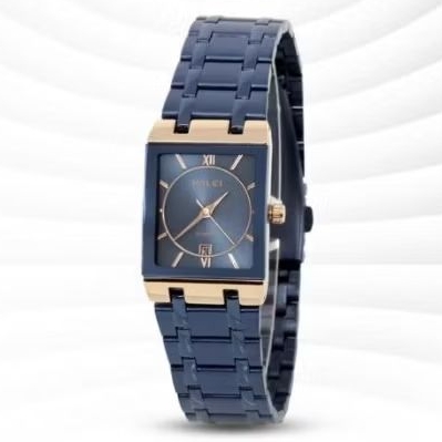 HALEI 564 biru rosegold cewek original