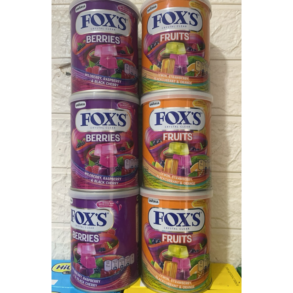 foxs crystal clear 170 gram