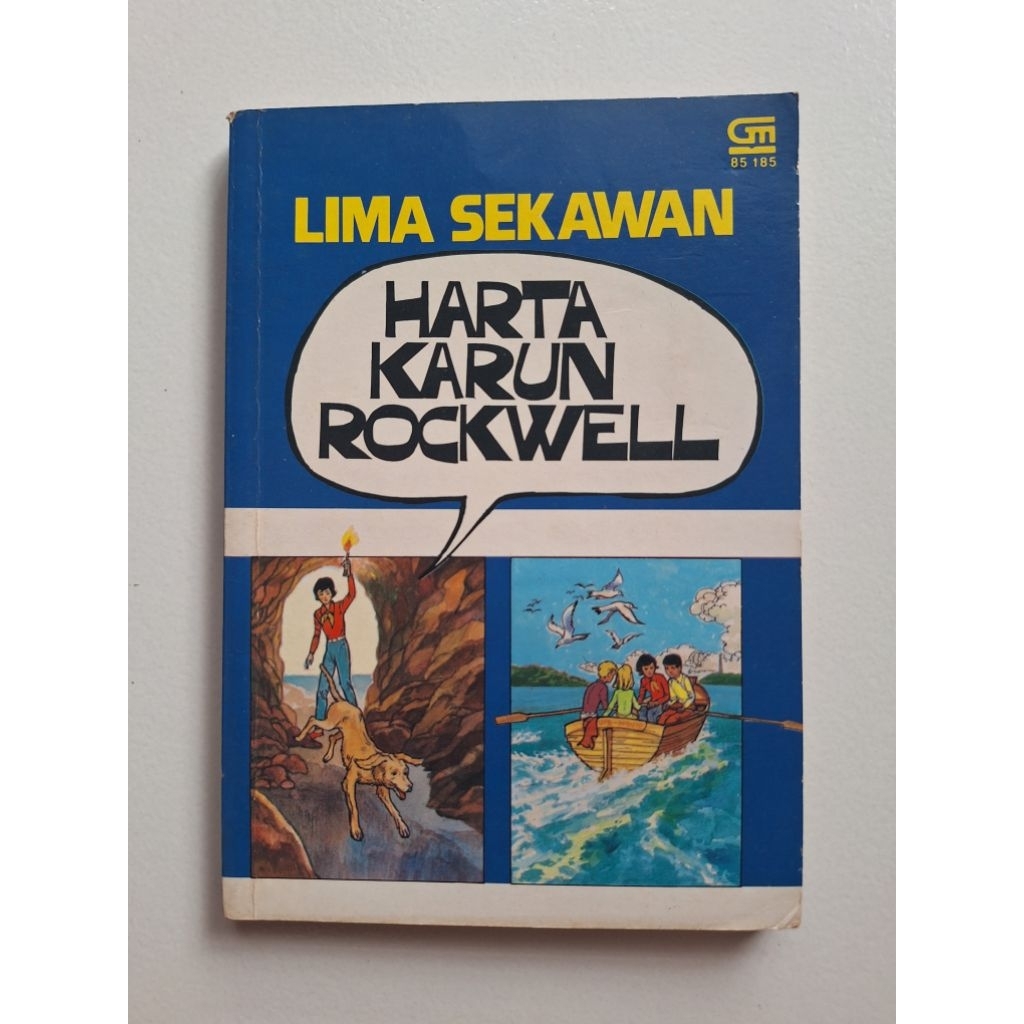 Lima Sekawan 12: Harta Karun Rockwell - Enid Blyton - Claude Voilier