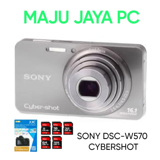 SONY DSC-W570 CYBERSHOT DIGITAL CAMERA BARU