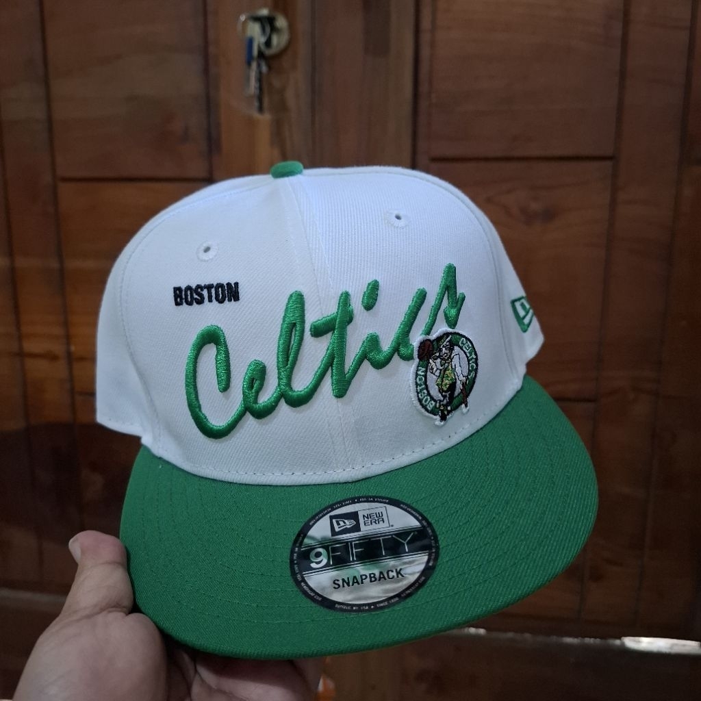 TOPI NEW ERA BOSTON CELTICS