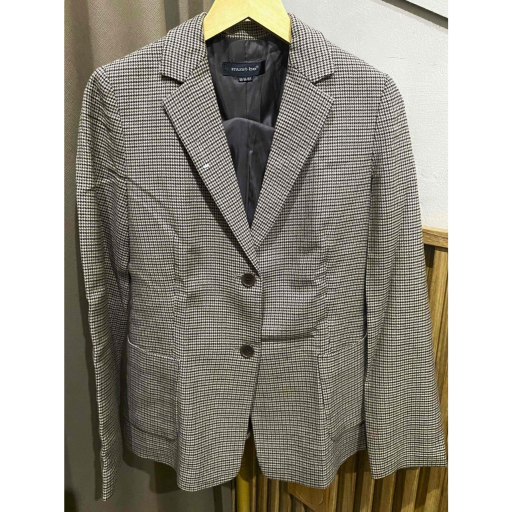 Blazer Houndstooth (preloved)
