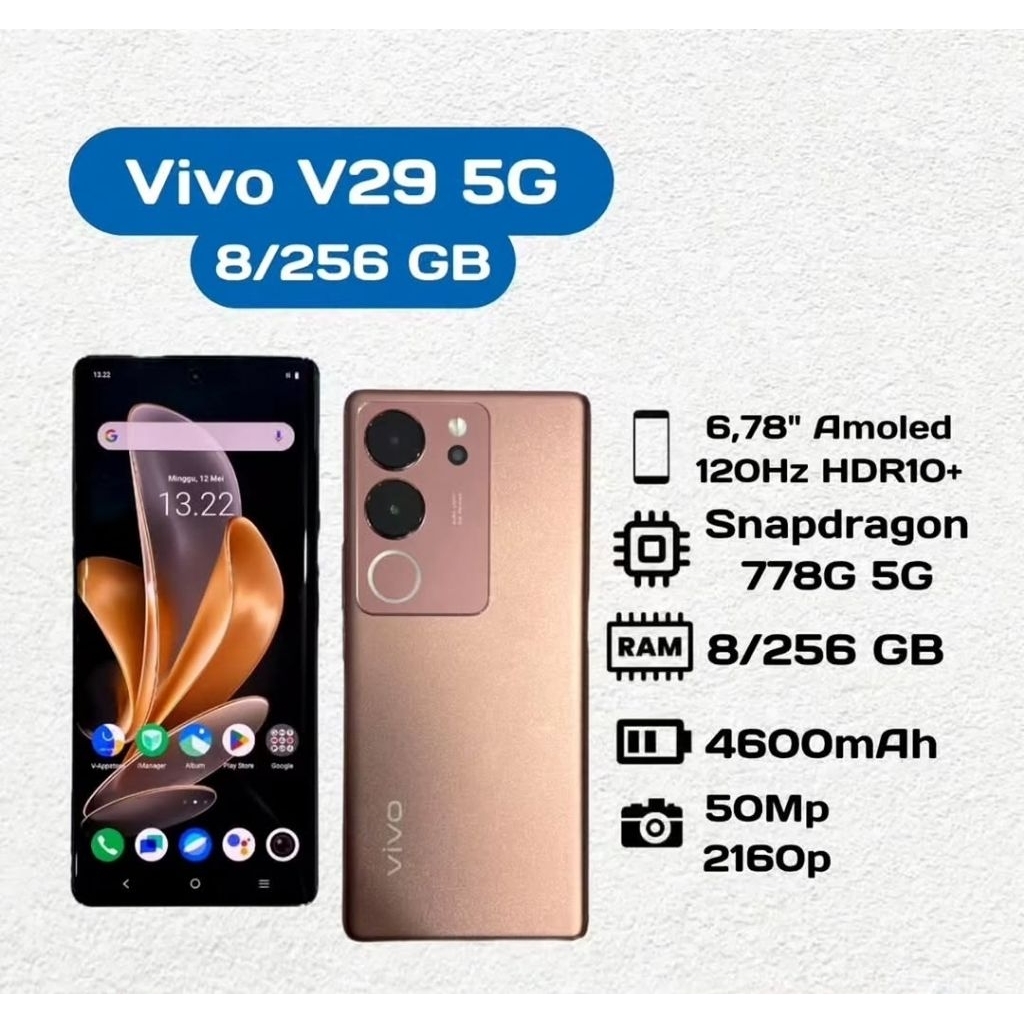 Vivo V29 5G 8/256 GB Second