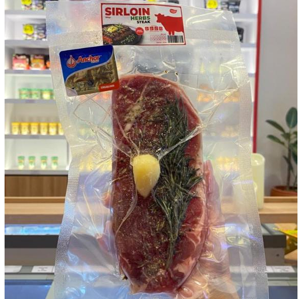 Sirloin Herbs Steak / Marinated Sirloin Steak / Steak Marinasi