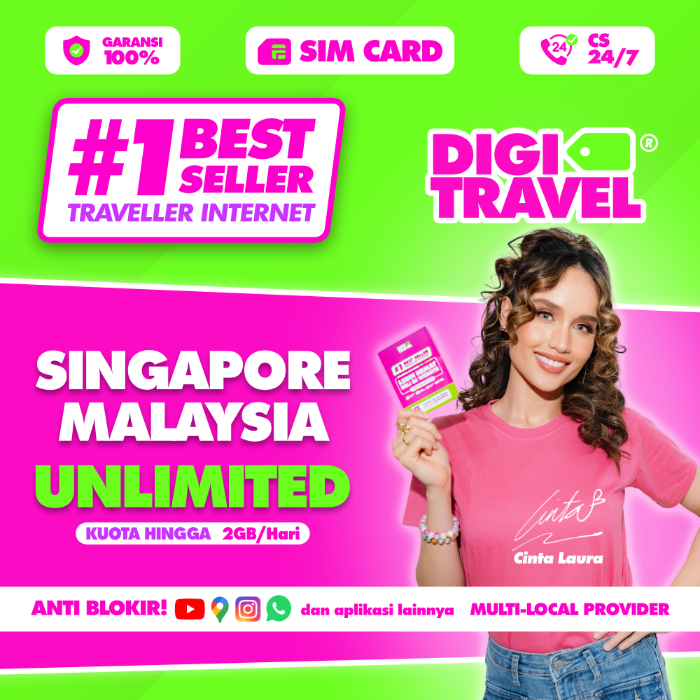 Kartu Perdana Singapore Malaysia Unlimited Internet | SIM Card Singapore Malaysia Unlimited Data Int