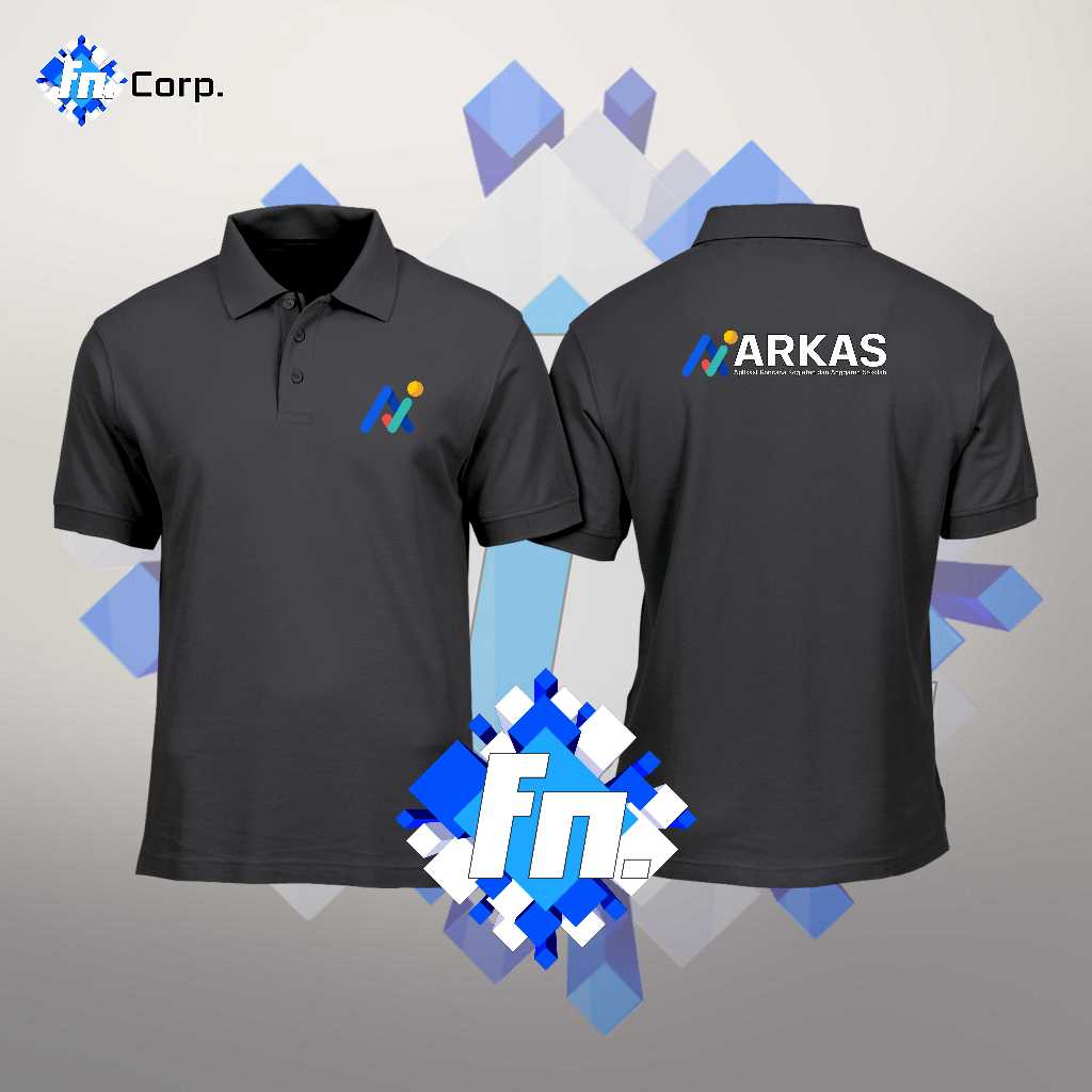 BAJU POLO SHIRT KAOS KERAH LENGAN PENDEK ARKAS OPERATOR SEKOLAH ATASAN PRIA WANITA ADEM LEMBUT NYAMA