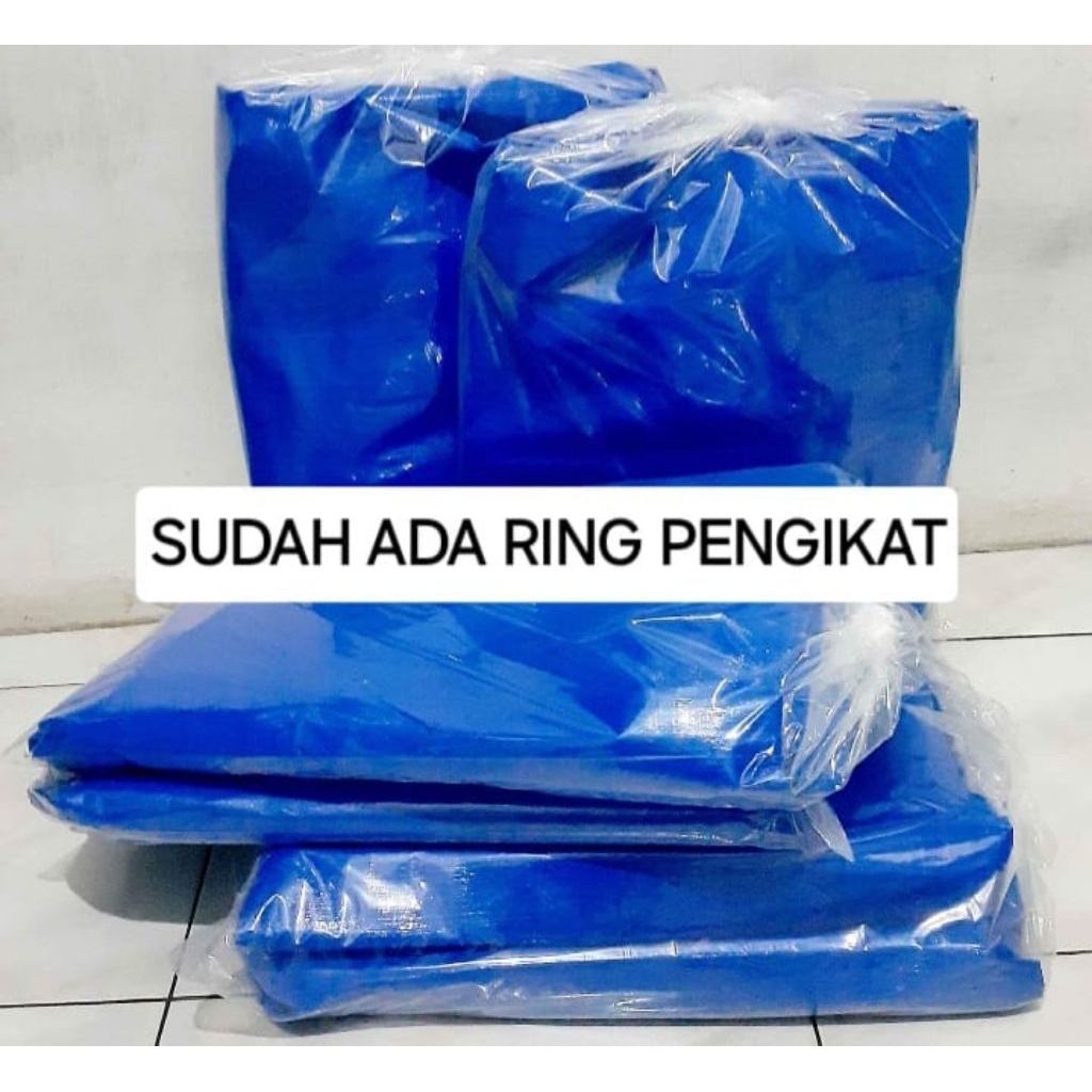 Terpal plastik A5 5x10 / terpal jemur padi / terpal kolam ikan