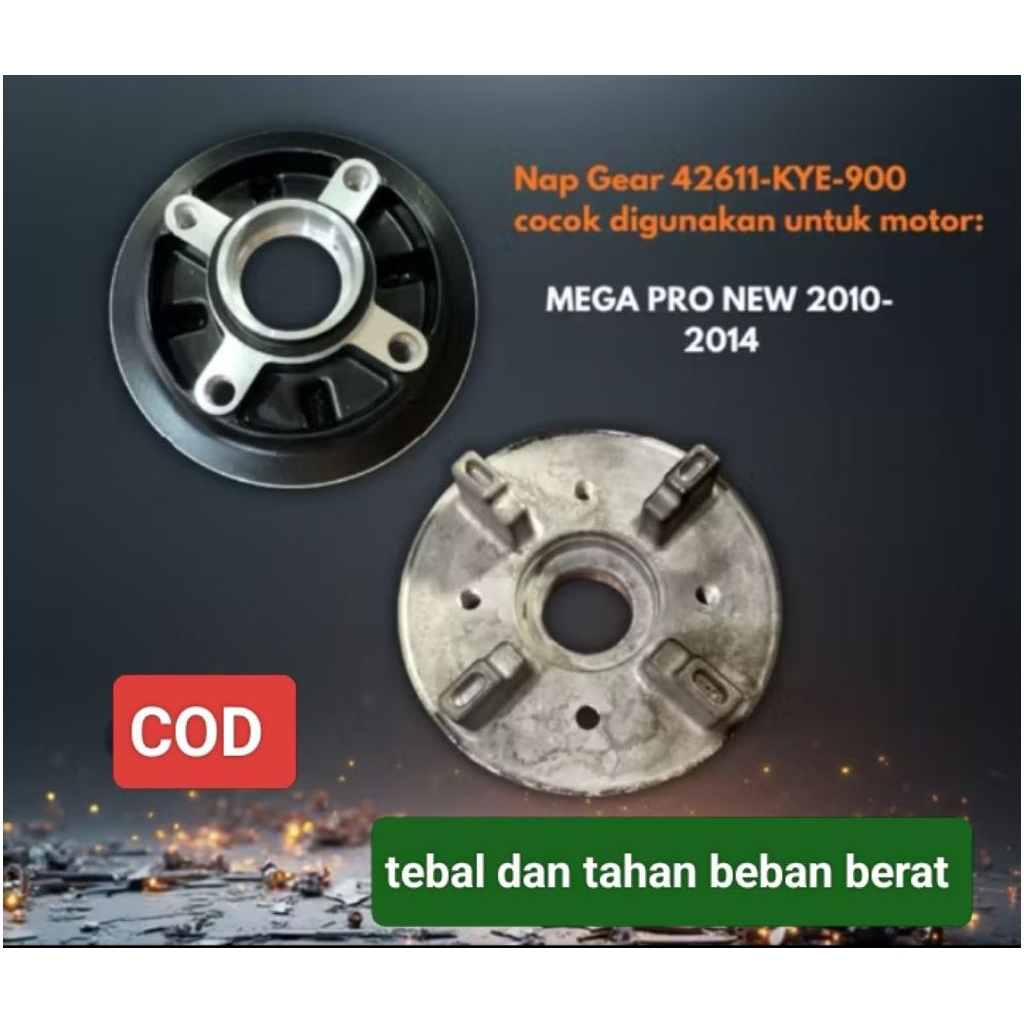 NAP GEAR MEGAPRO MONO/VERZA/CBR150 OLD