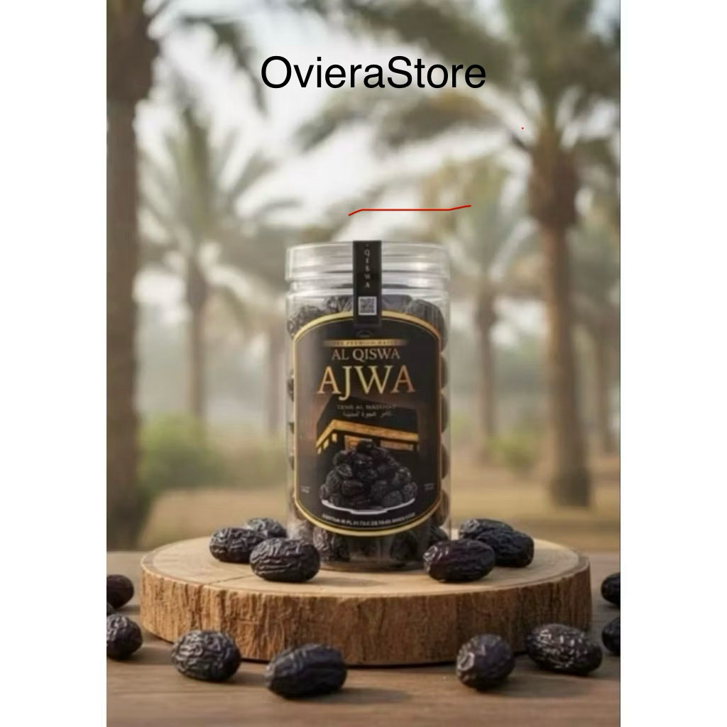 KURM AJWA 500 GRAM KEMASAN TOPLES/ KURMA AJWA FREE BUBLEWRAP