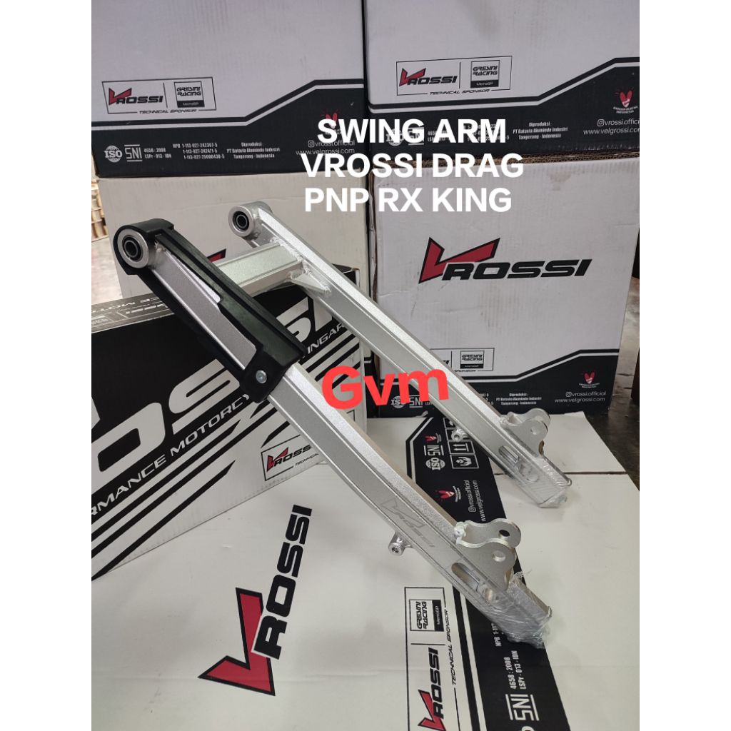 SASIS SWING ARM VROSSI MODEL DRAG PNP RX KING HIGH FERFORMANCE MOTORCYCLE SWING ARM