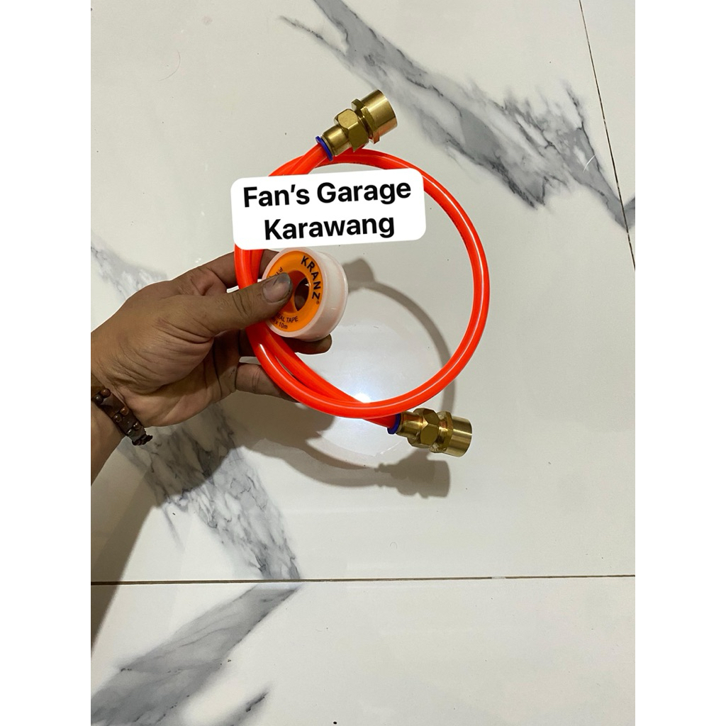 konektor sambungan isi ulang tabung gas co2 mini (Selang isi ulang tabung gas CO2)