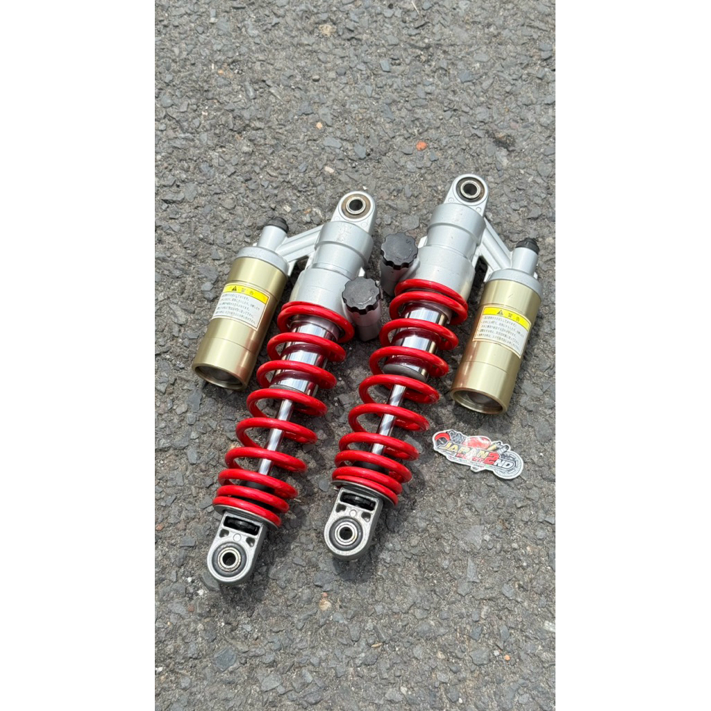 shock gsx1400 triple klik skok gsx1400 triple click sudah rebound