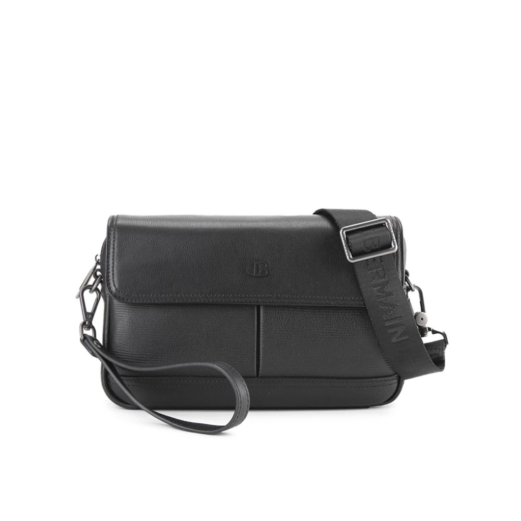 Clutch / Messenger Bag Pria OBERMAIN Original - Leather