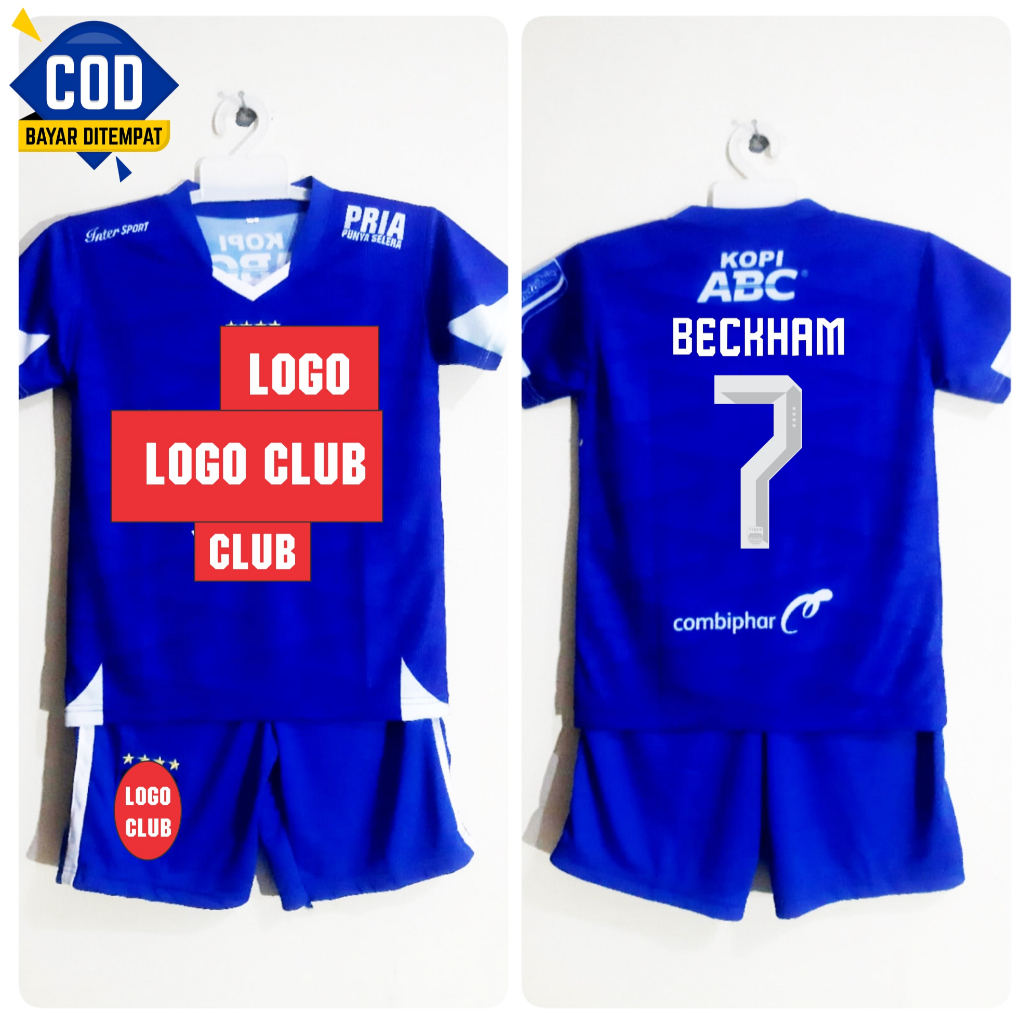 COD SETELAN Beckham Putra ANAK LAKI LAKI | jersey persib terbaru 2025/2026 | Jersey Persib Away 2025