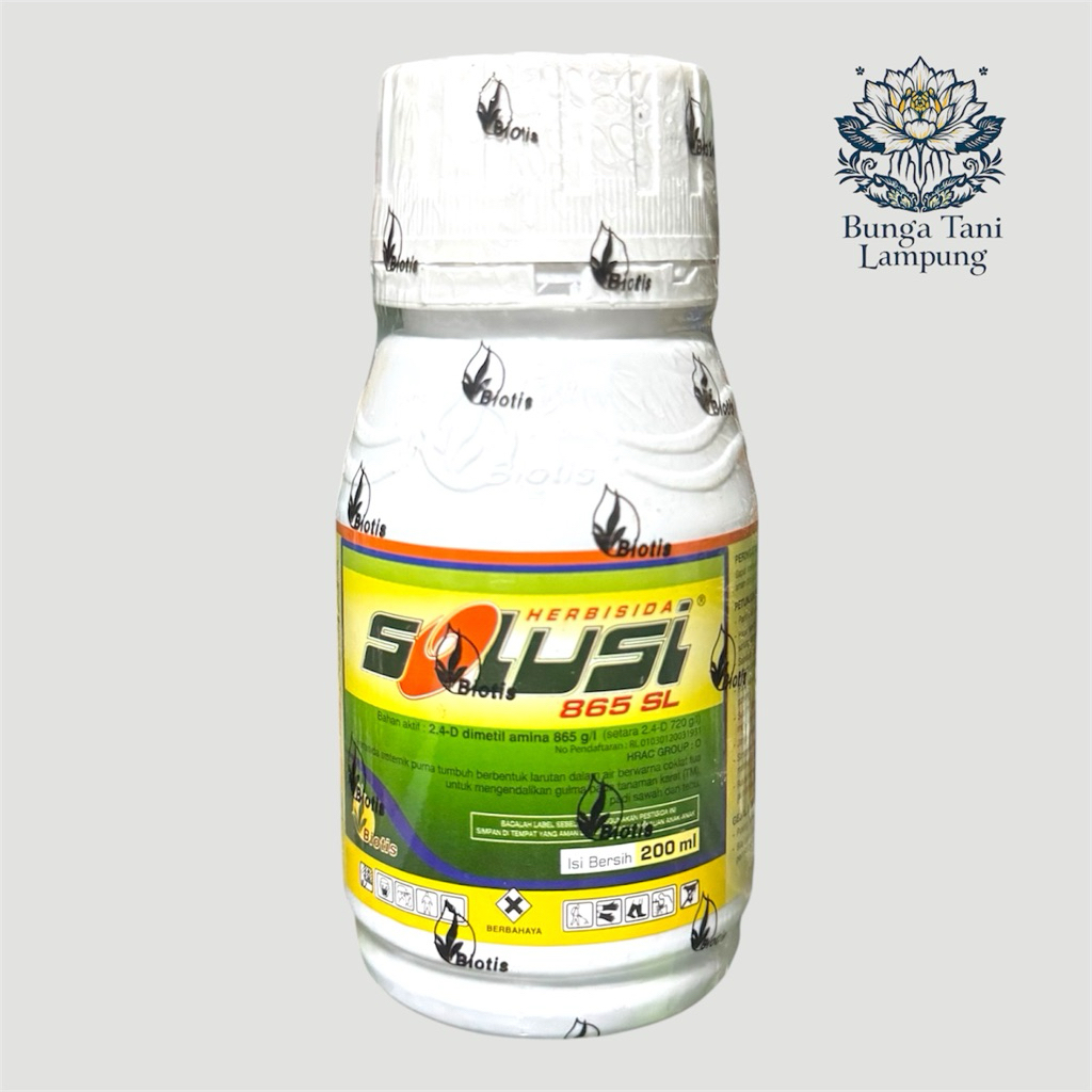 SOLUSI 865 SL 200 ML - Herbisida Sistemik Solusi 865SL