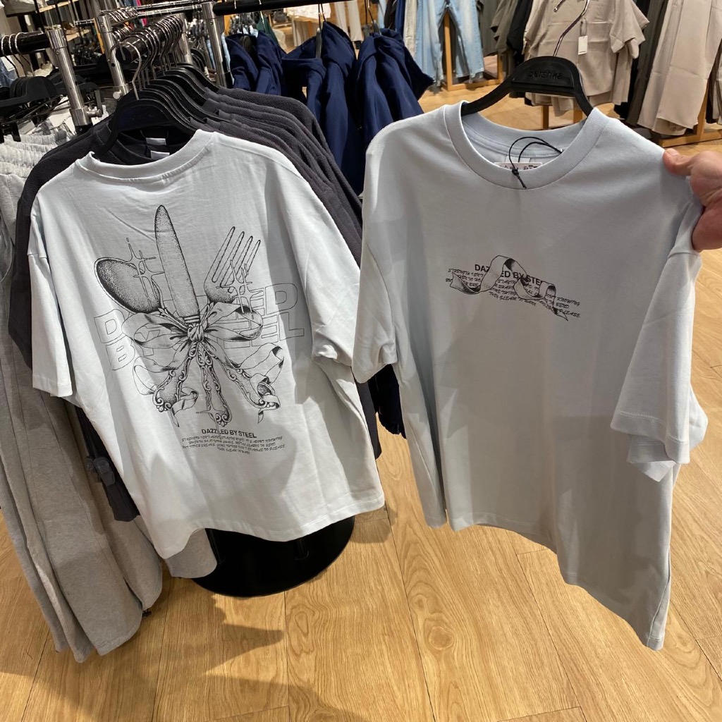 JASTIP. Tshirt Bershka (MAN)