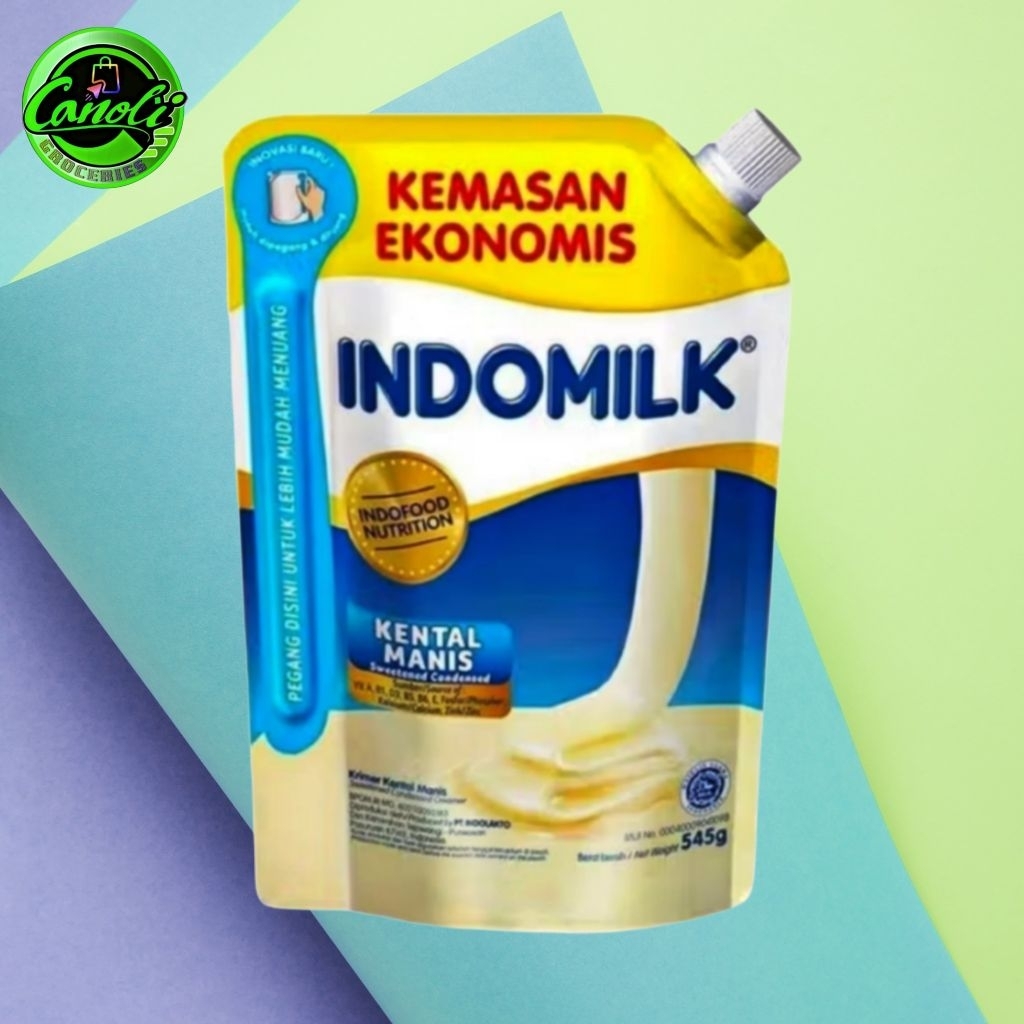 INDOMILK KENTAL MANIS 545 GR / Susu Kental Manis Putih pouch 545gr