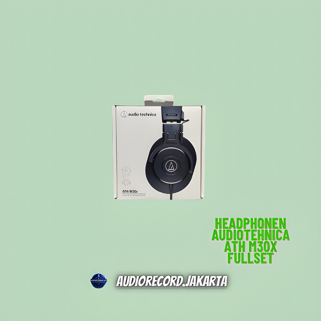 Headphone AudioTehnica ATH M30X Like New
