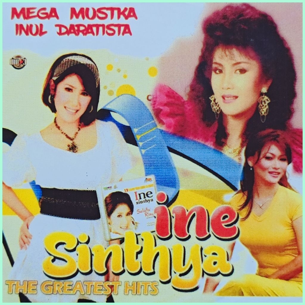 Kaset MP3 Audio Lagu Dangdut Ine Sinthya - Mega Mustika - Inul Daratista - Manis Manja Grup Album 4i