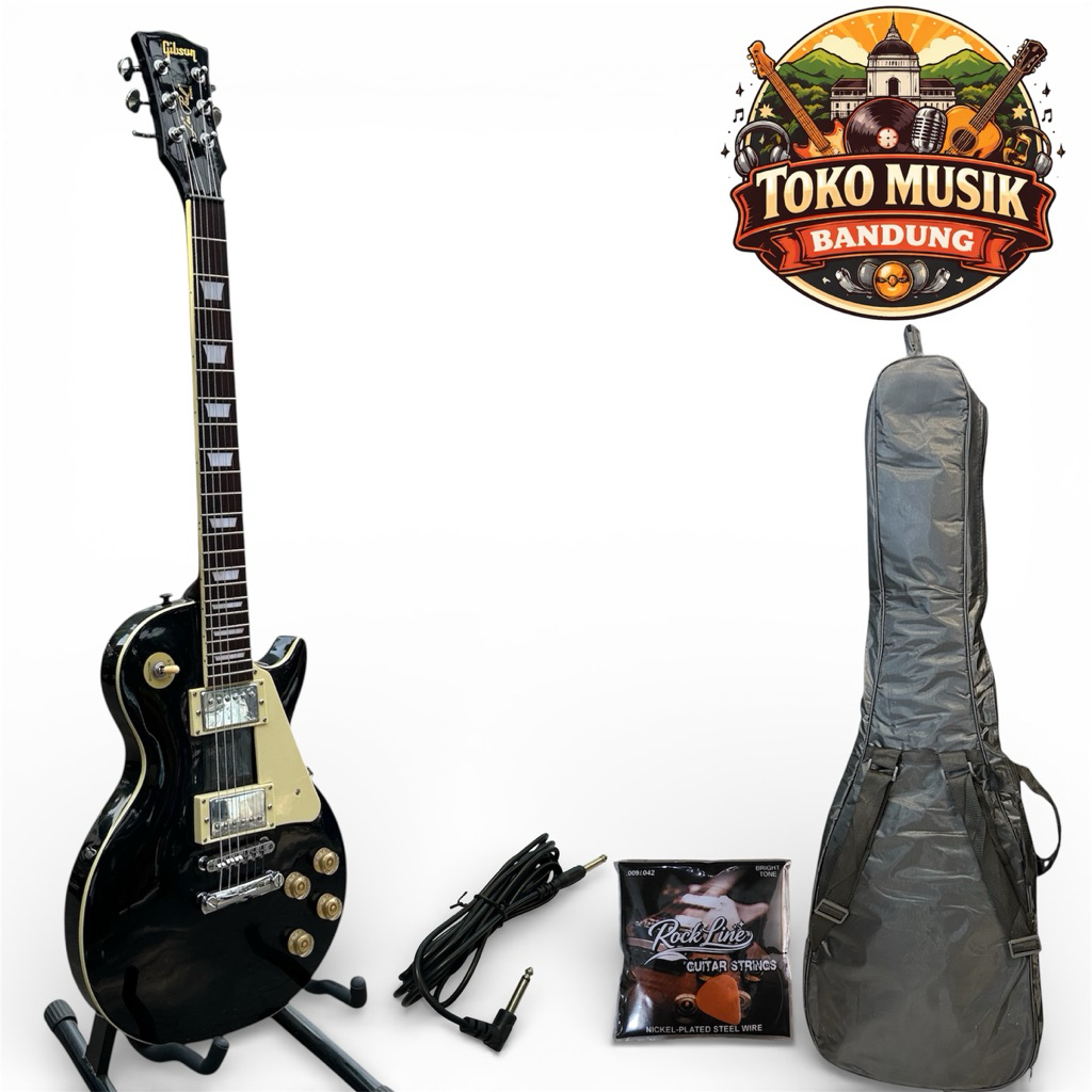 Gitar Elektrik Gibson Les Paul Black Beauty Model