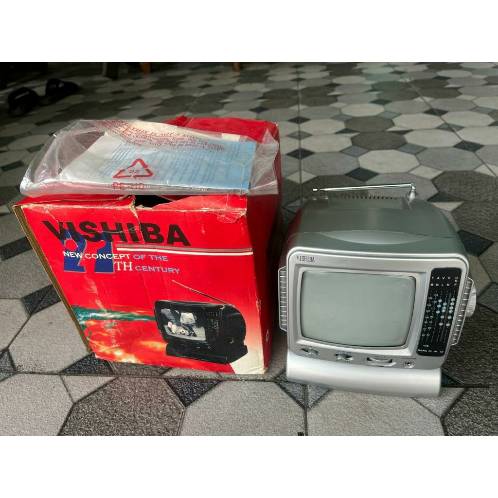 TV Jadul Mini VISIBHA 5inci