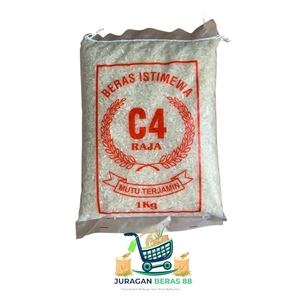 Beras C4 Merah 1 Kg
