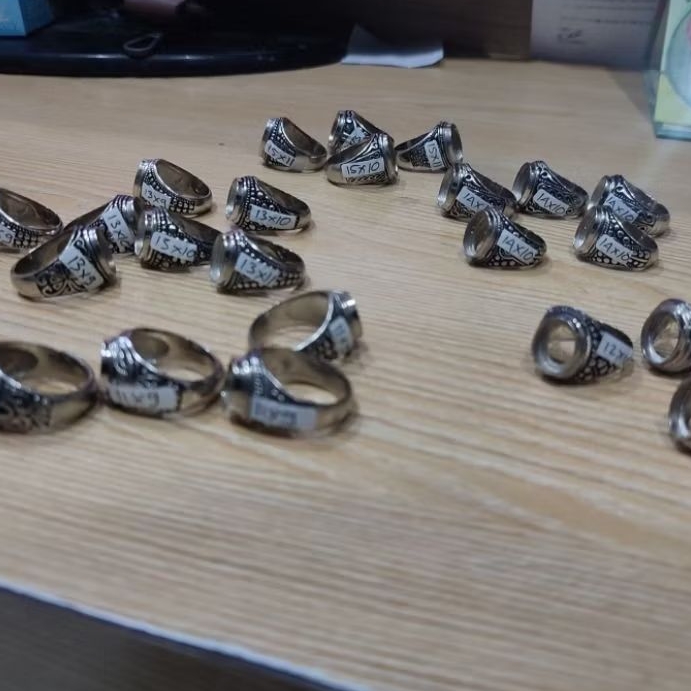 ring emban alpaka dimensi kantoran