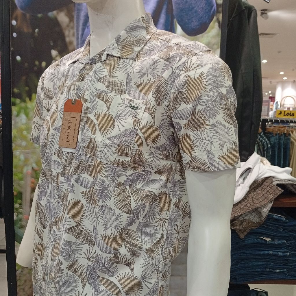 WATCHOUT KEMEJA PRIA CASUAL REGULER FIT WATCHOUT CASUAL