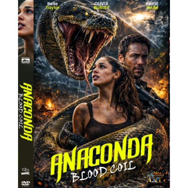 Kaset Film DVD Movie Box Office Barat : Anaconda Blood Coil (2026)
