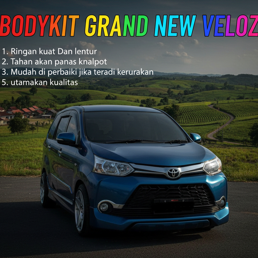 bodykit avanza VELOZ 2015-2019  BODI KIT VELOS BODY KIT VELOZ