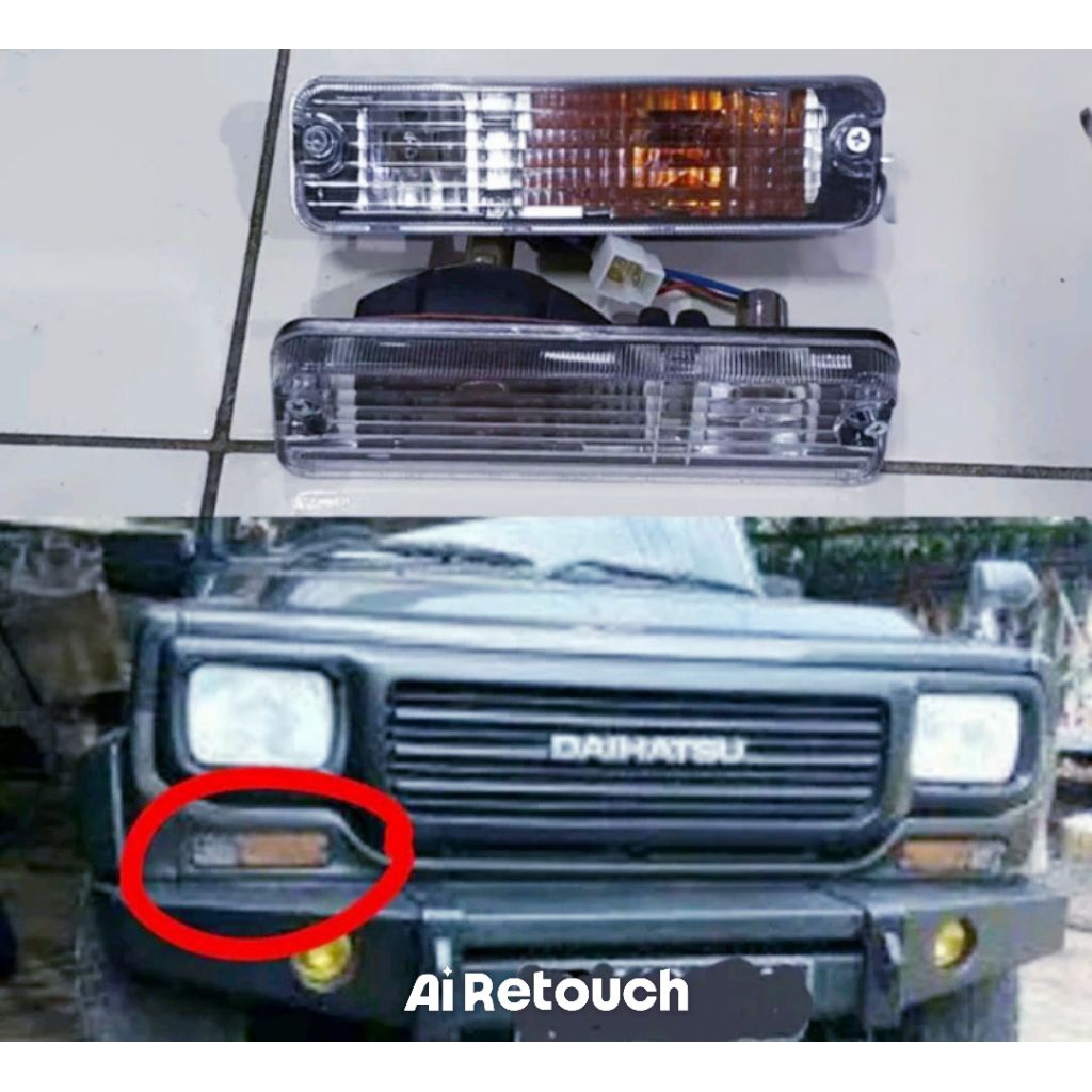 lampu sen bemper Feroza