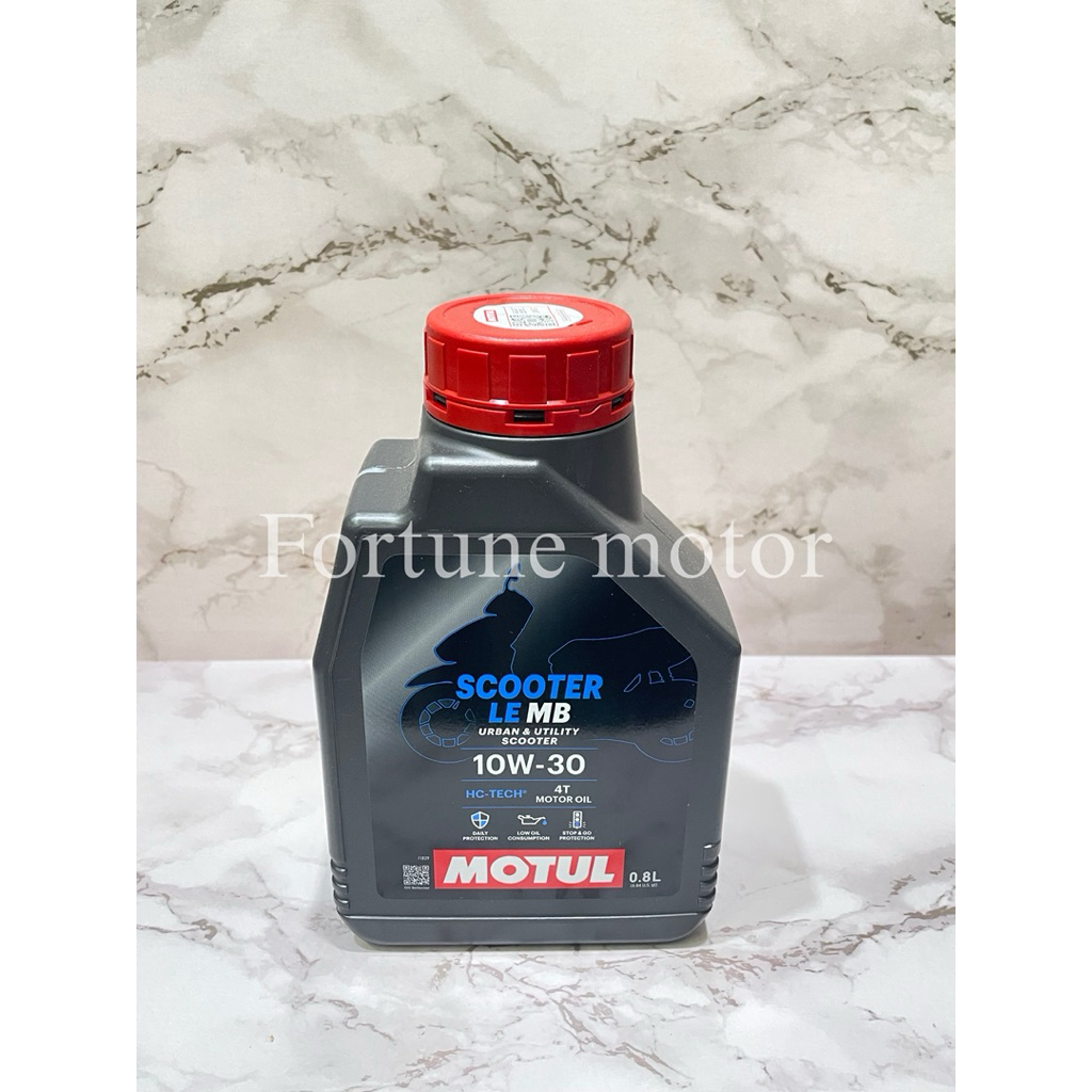 OLI MOTUL 10W-30 MATIC (0.8Liter) 1000% ORIGINAL / OLI MOTOR / OLI MOTUL / PELUMAS MOTOR