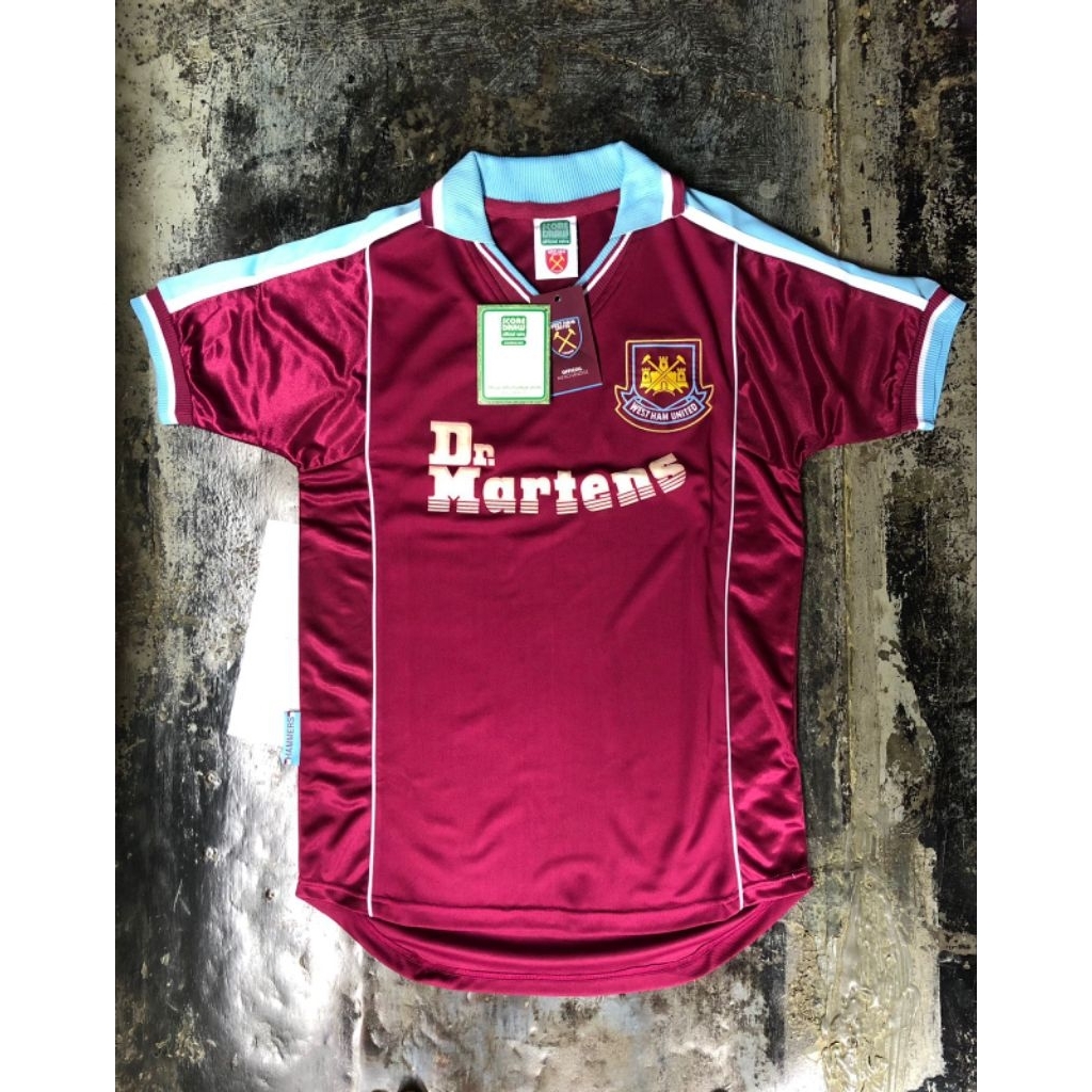 West Ham United 2000 Retro Football Jersey