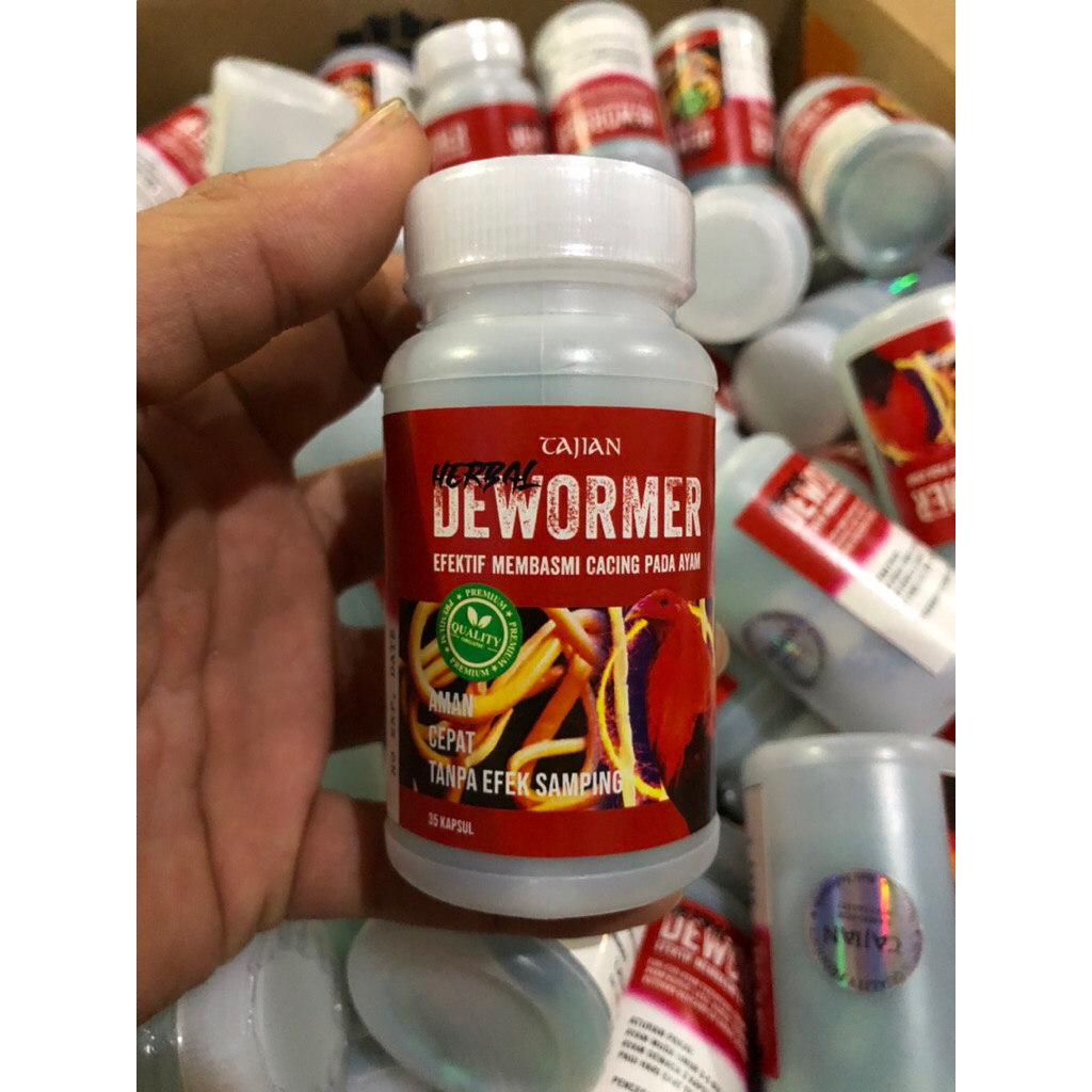 Dewormer obat cacing ayam 100% original tajian