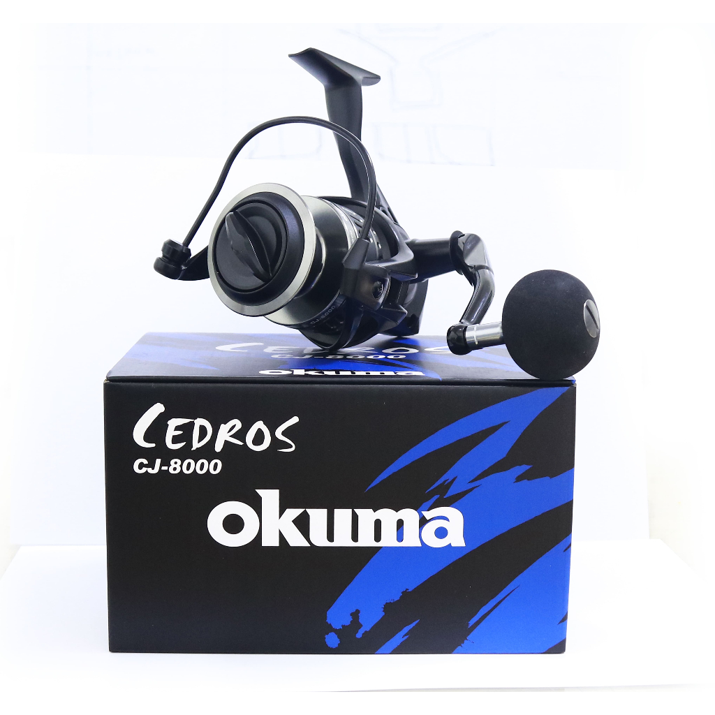 Reel Okuma Cedros CJ-4000,6000,8000,10000,14000 Series Precision Drag System