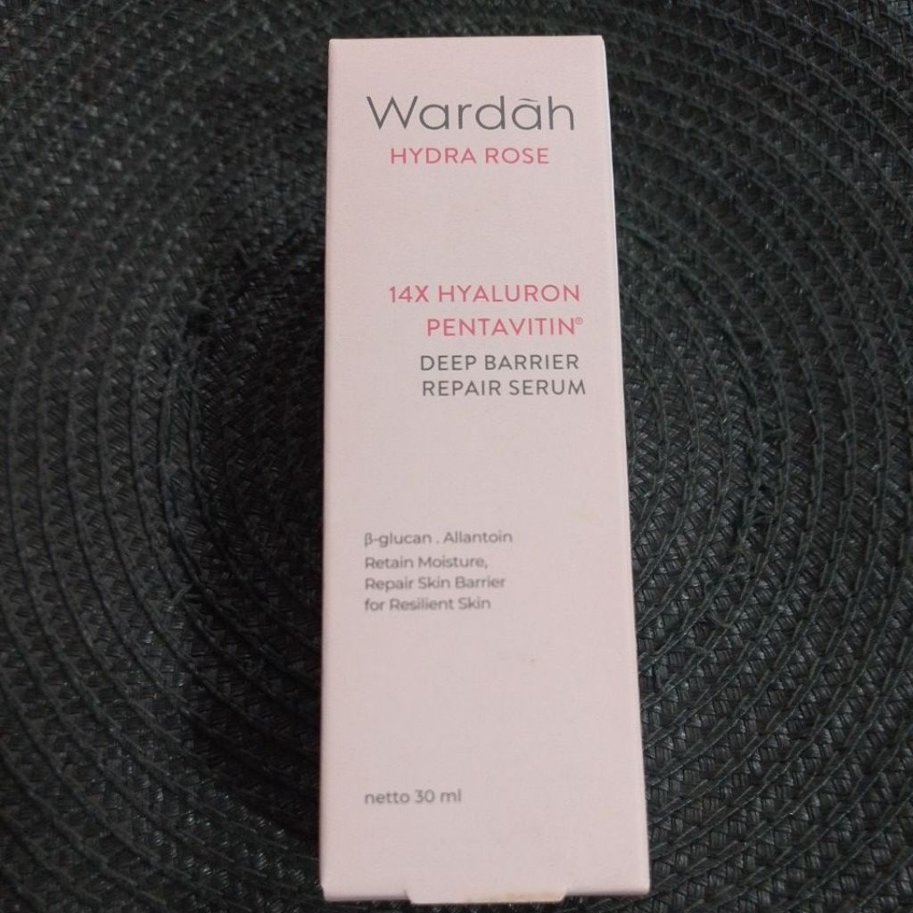 Wardah Hydra rose Deep Barrier Repair serum/14x Hyaluron Pentavitin