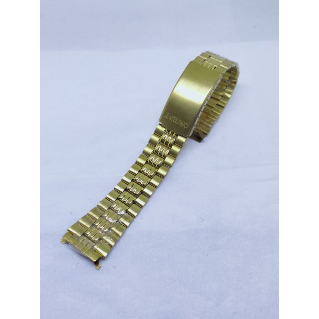 Orient watch bracelet watch 18mm gold vintage NOS rantai jam tangan antik stainless part arloji lawa
