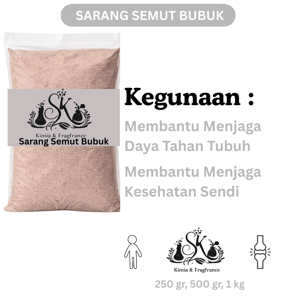 Sarang Semut Bubuk / Bubuk Sarang Semut/Sarang Semut Papua / Sarang semut Asli