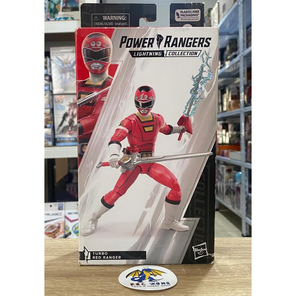 HASBRO LIGHTNING COLLECTION POWER RANGERS RED TURBO RANGER SKALA SHF