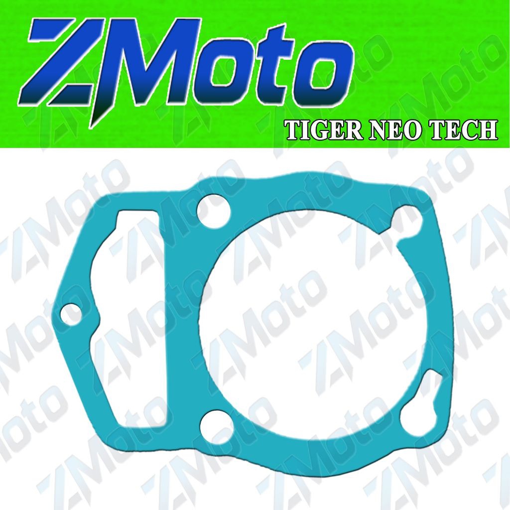 Paking Gasket (isi 10) Blok Bawah Blok Seher Kertas Tiger,  Neotech,  Megapro