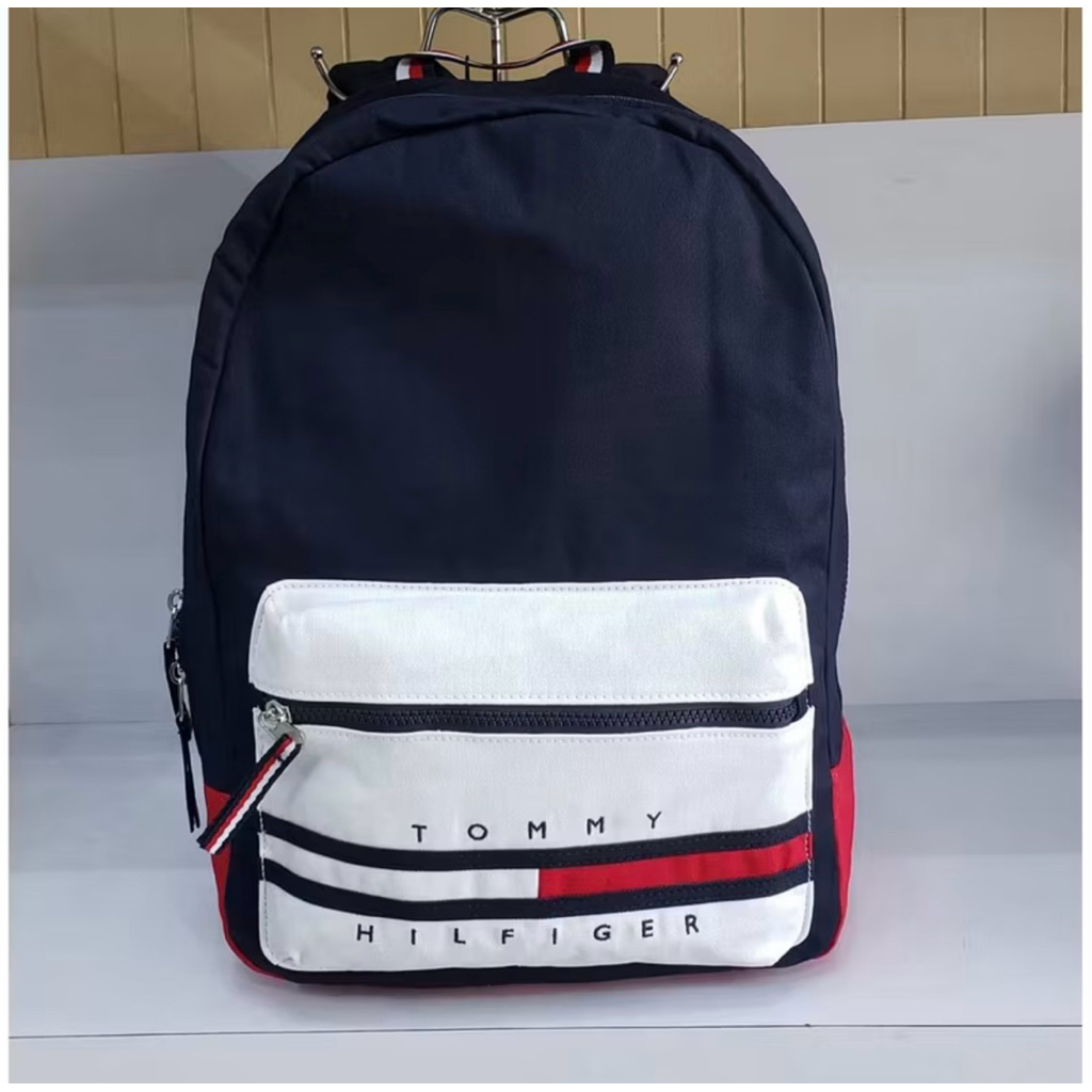 TAS TOMMY HILFIGER BACKPACK PRELOVED | tommy hilfiger ransel second