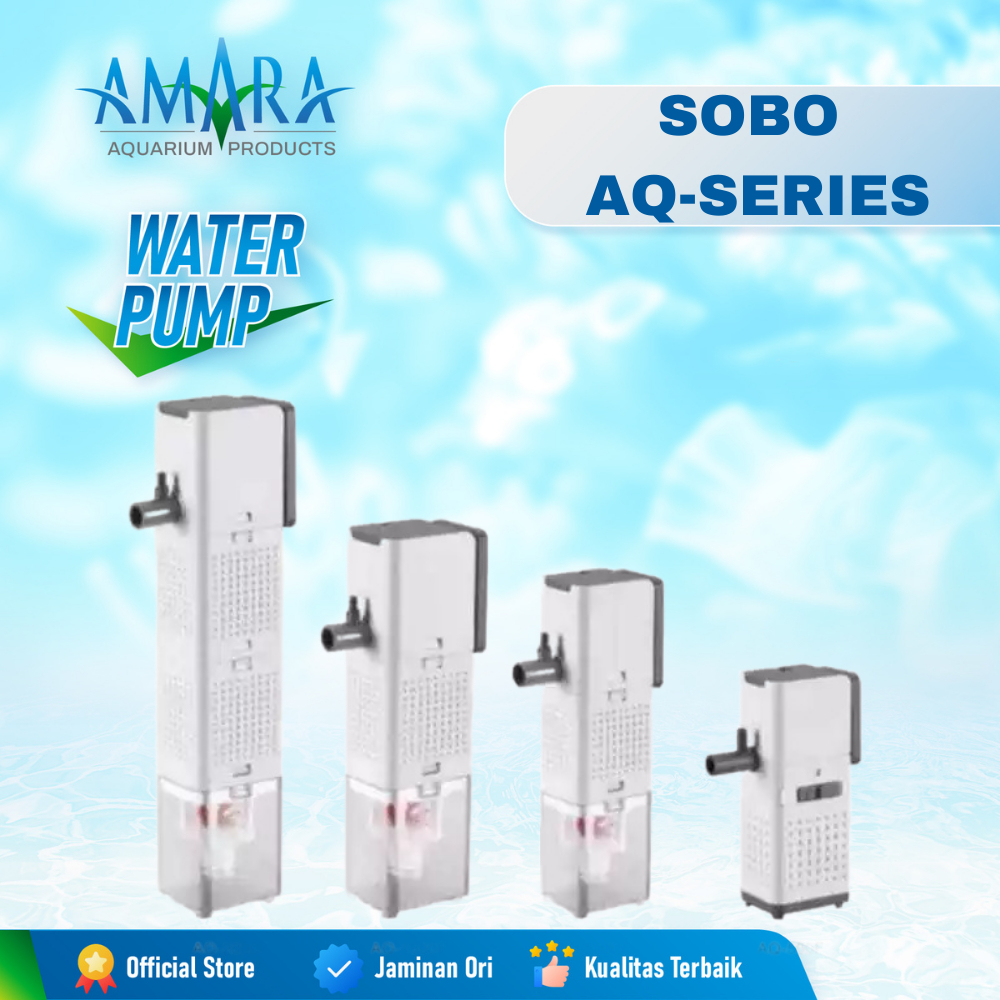 SOBO Aquarium Internal Filter Pump / Internal Filter Aquarium mini pompa sirkulasii Ikan / Pompa Cel