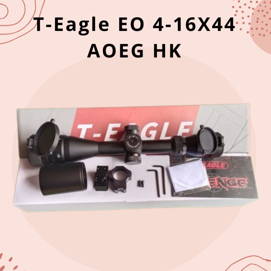 Teleskop T-Eagle 4-16X44 AOEG HK- Telescop T-Eagle Terbaruu