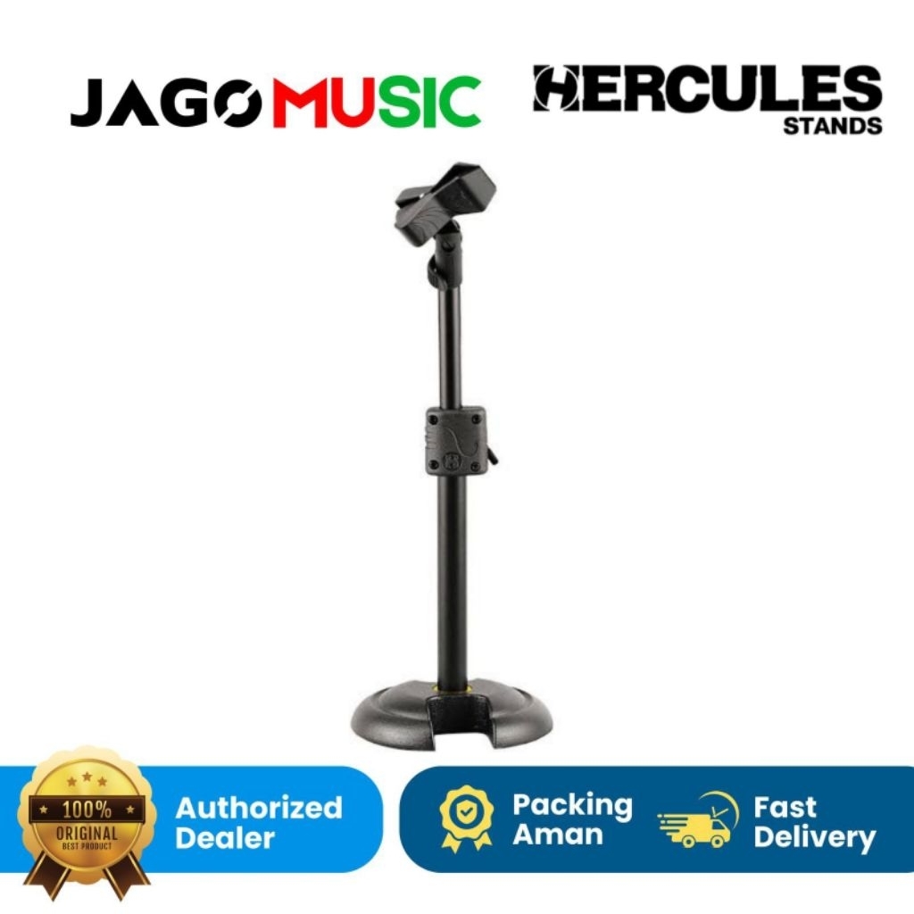 Stand Microphone Hercules MS100B Base Mic Stand Hercules MS 100B Stand Mic
