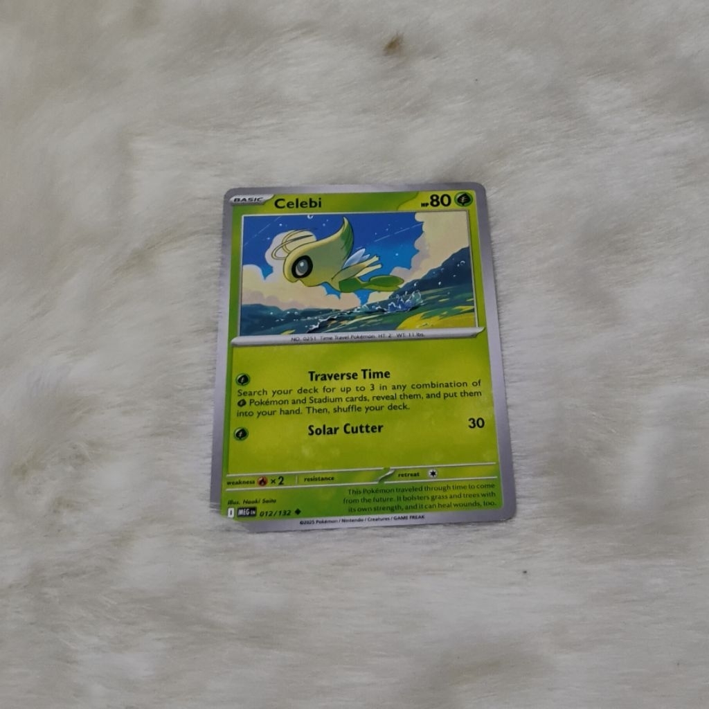 Kartu TCG Pokemon - Celebi (EN)